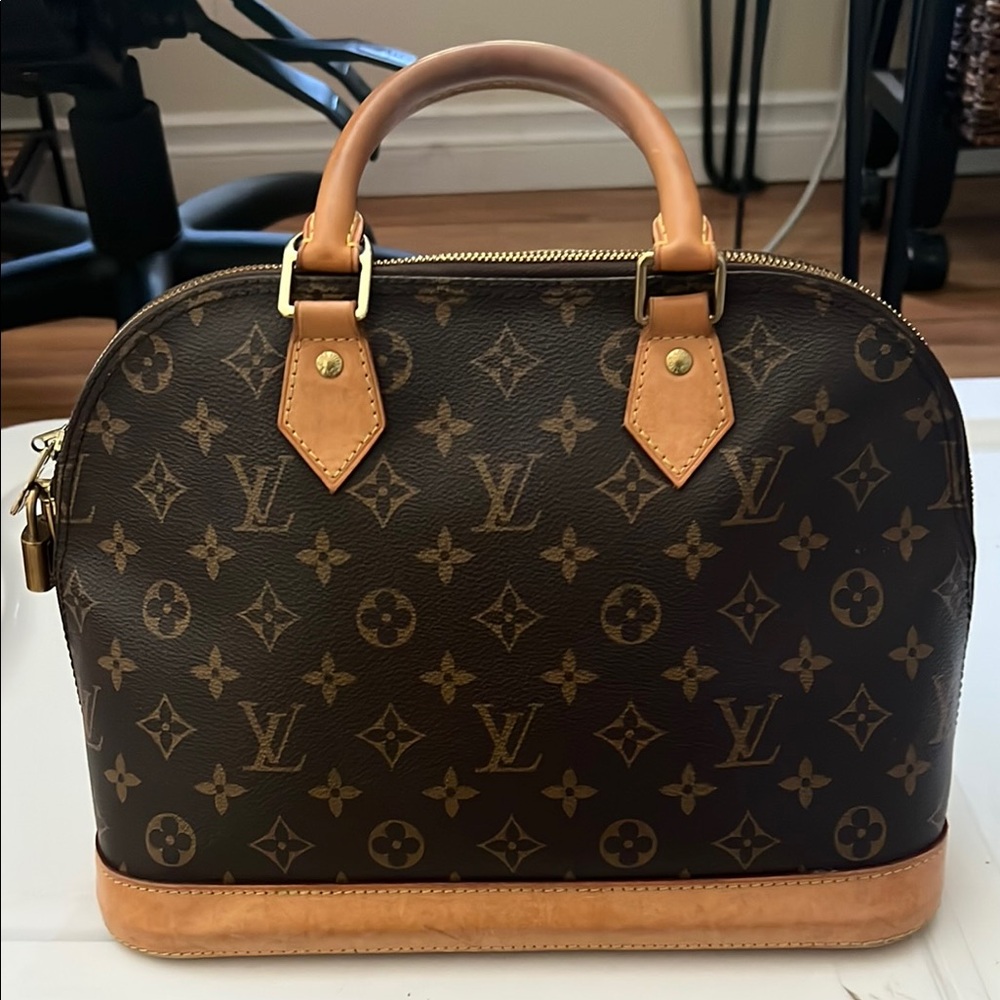 Louis Vuitton Brown Monogram Handbag